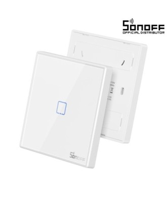 GloboStar® 80065 SONOFF T2EU1C-RF - 433MHz Wireless Smart Wall Touch Button Switch 1 Way - RF Series